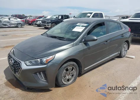 2021 Hyundai Ioniq Hybrid Se from USA, damaged, VIN KMHC75LC4MU257880